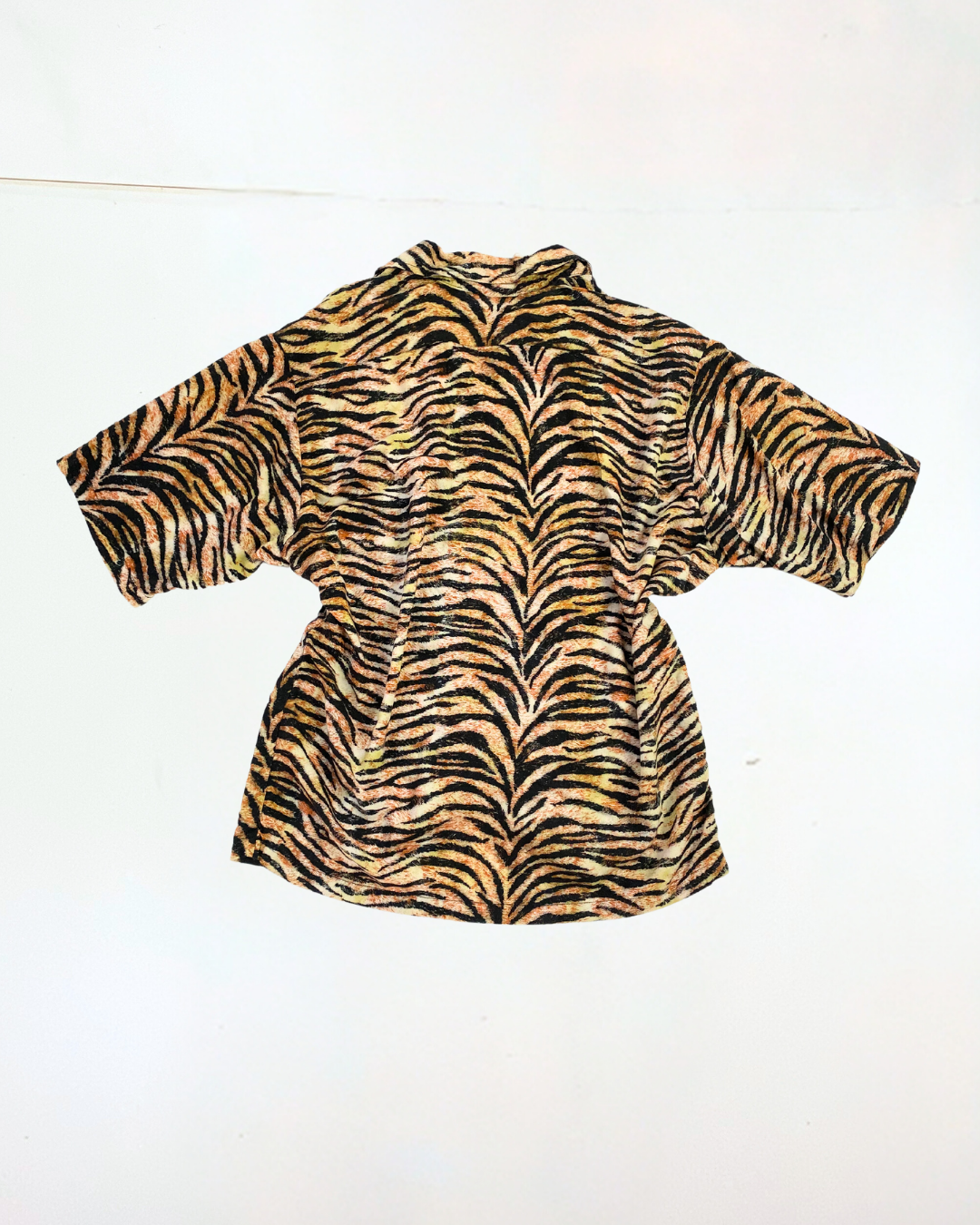 Handmade Tiger Print Skirt Size M