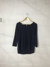 second hand Stanley & Stella Navy 3/4 Sleeve Top  5.0 OWNI