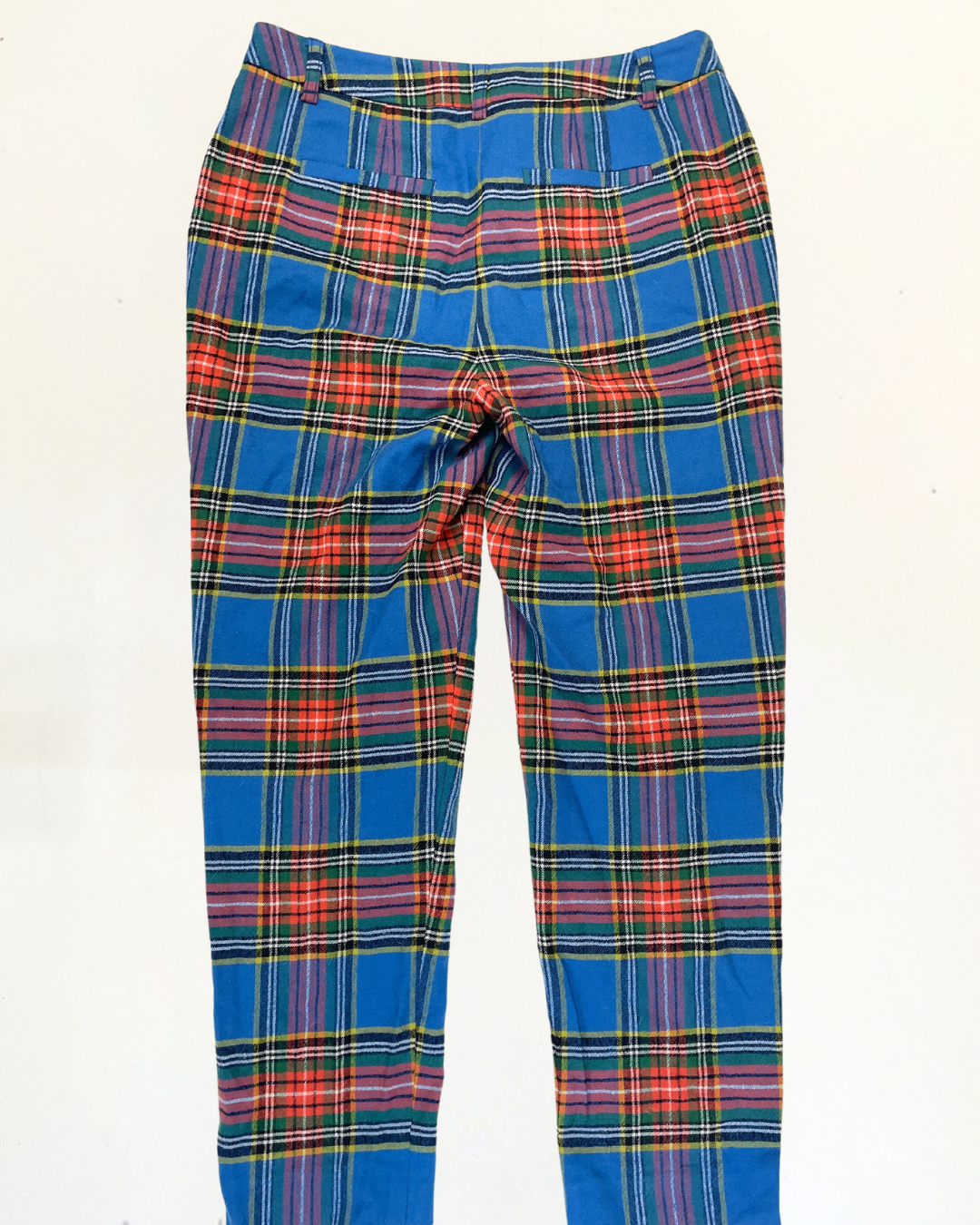 second hand Boden Tartan Seasonal Capri Length Trousers  15 OWNI