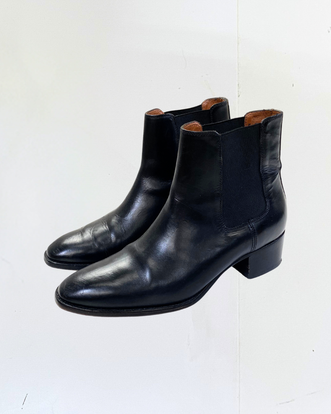 Frye Black Leather Boot Size 6