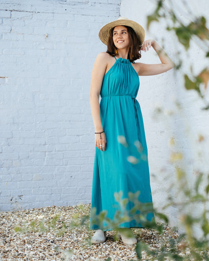 Preloved Stacie Maxi Dress in Green